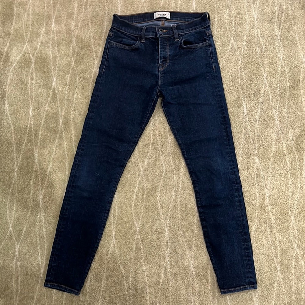 Baldwin jeans: Karlie high rise cropped skinny
